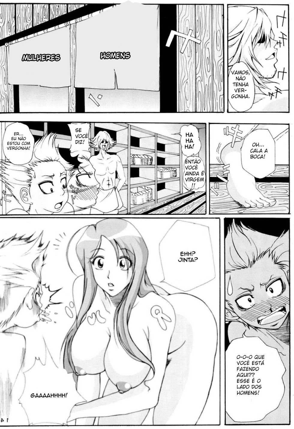 (C73) [Kairanban (Bibi)] Benten Kairaku 6 (Bleach) [Portuguese-BR] [hentaidarking.net] - Page 11