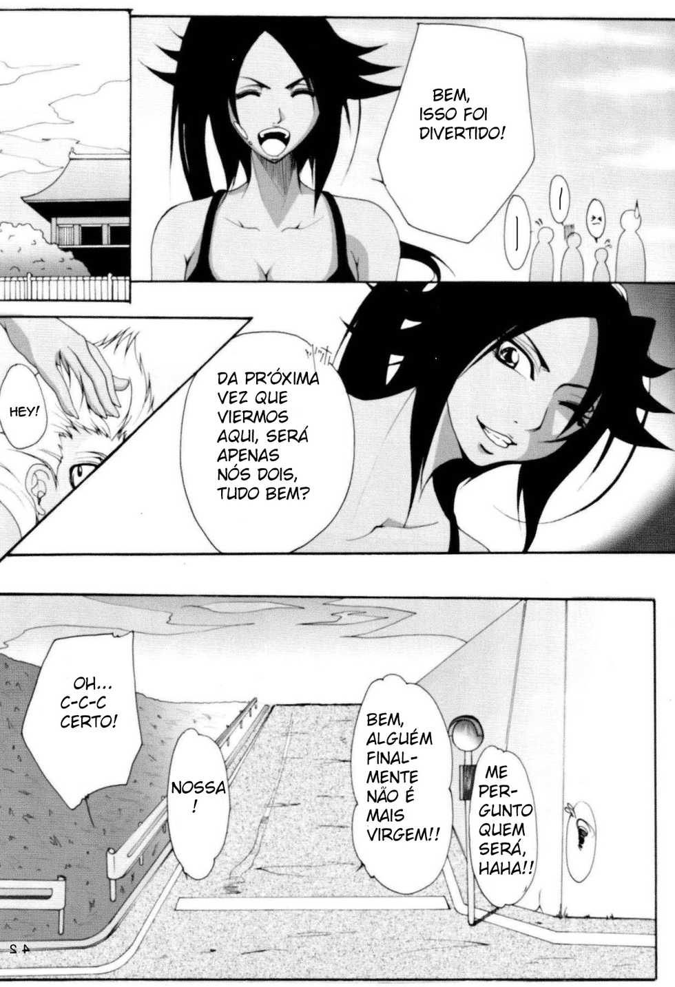 (C73) [Kairanban (Bibi)] Benten Kairaku 6 (Bleach) [Portuguese-BR] [hentaidarking.net] - Page 39