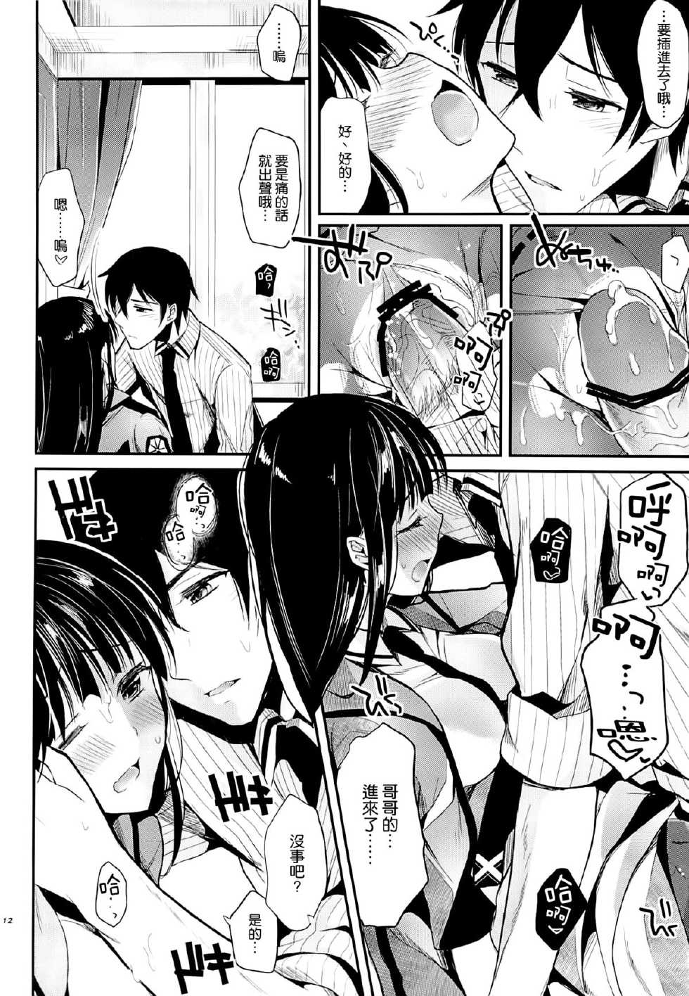 (C84) [Kawaisounako (Ichino, yuyu)] Deep Snow 3 (Mahouka Koukou no Rettousei) [Chinese] [空気系☆漢化] - Page 11