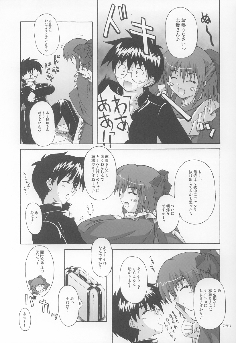 (C64) [SEITOKAISHITSU (Akimoto Dai)] Ama Ama. (Tsukihime) - Page 24