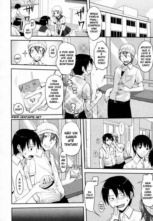 [Taropun] Milk Party! (COMIC Aun 2010-06) [Portuguese-BR] [Hentai Pie] [Decensored] - Page 4