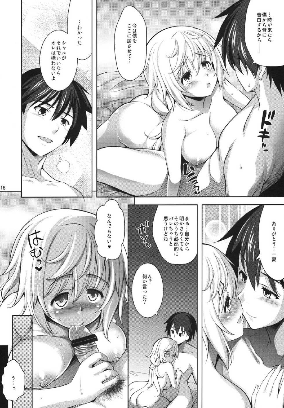 (C84) [Goromenz (Yasui Riosuke)] Shall we...? (IS <Infinite Stratos>) - Page 18