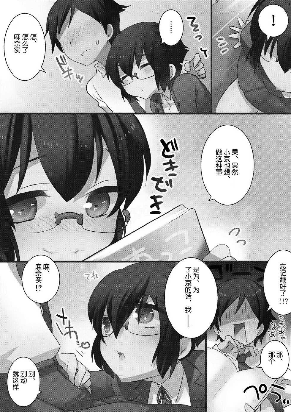 [Mangan (Menimo, Shindou Mikeko)] OreImo no Erohon 2 (Ore no Imouto ga Konna ni Kawaii Wake ga Nai) [Chinese] [脸肿汉化组] [Digital] - Page 7