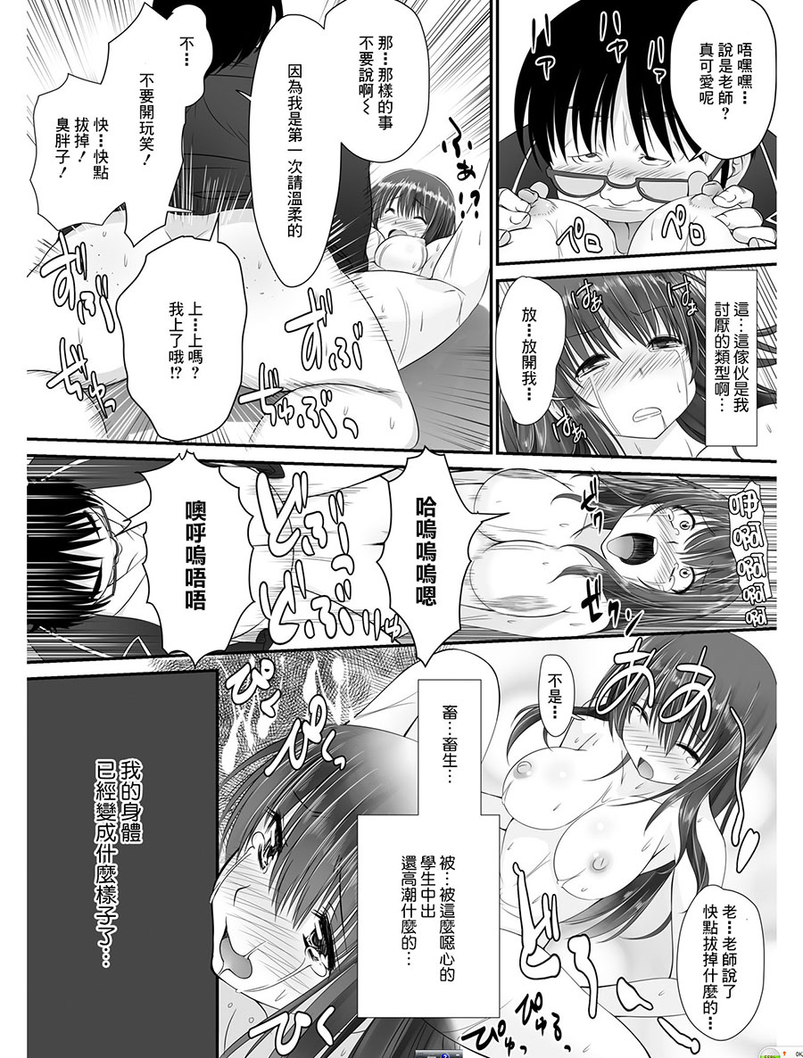 [Takase Muh] Tennyuu Sensei ~Danshikou no Kiraware Kyoushi ga Nyotaika Shitara~ 1 [Chinese] [祐希堂漢化組] - Page 21