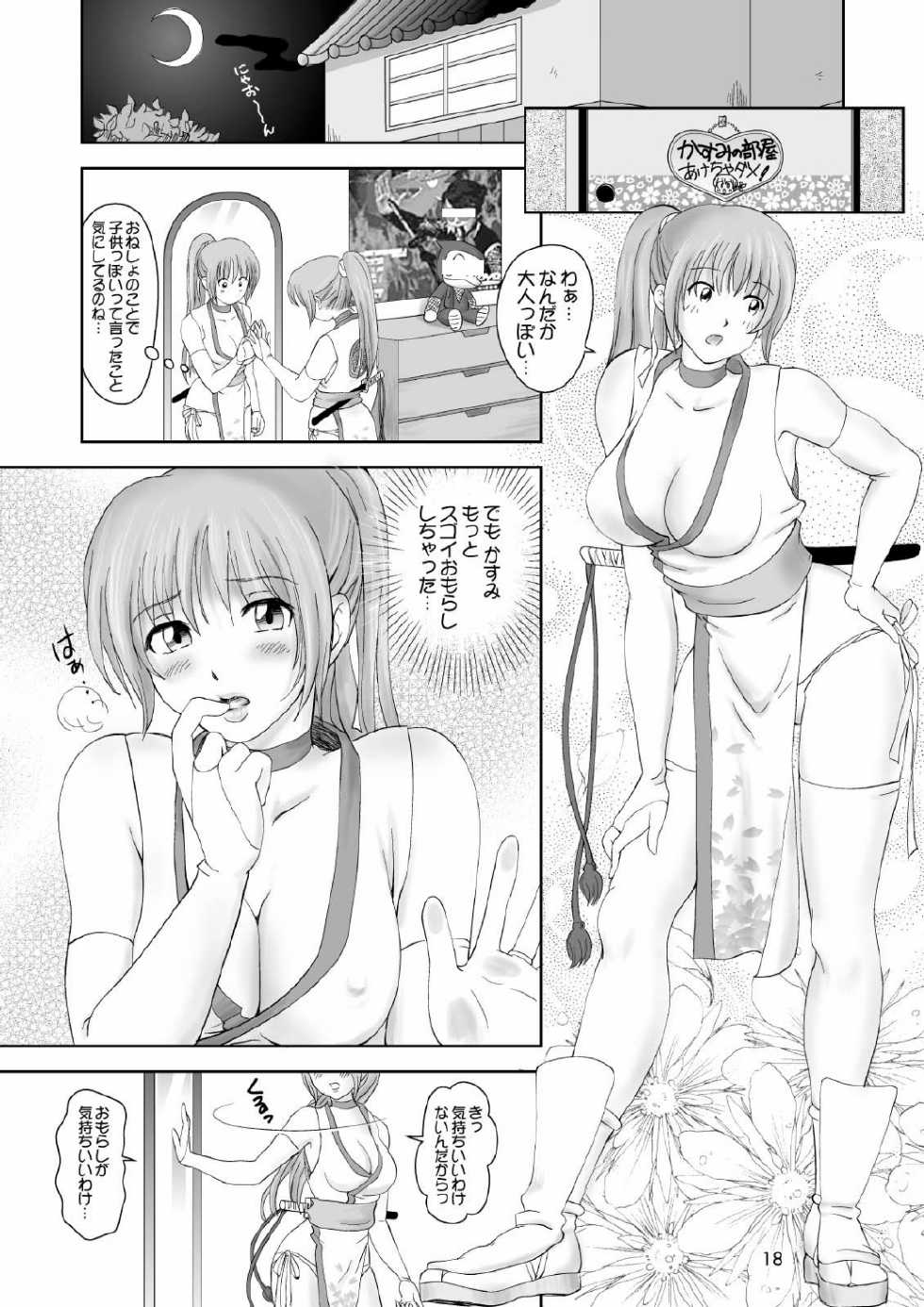 [OtakuLife JAPAN (Senke Kagero)] Sugoiyo!! Kasumi-chan 2 ~Super Sweet Core~ (Dead or Alive) [Digital] - Page 18