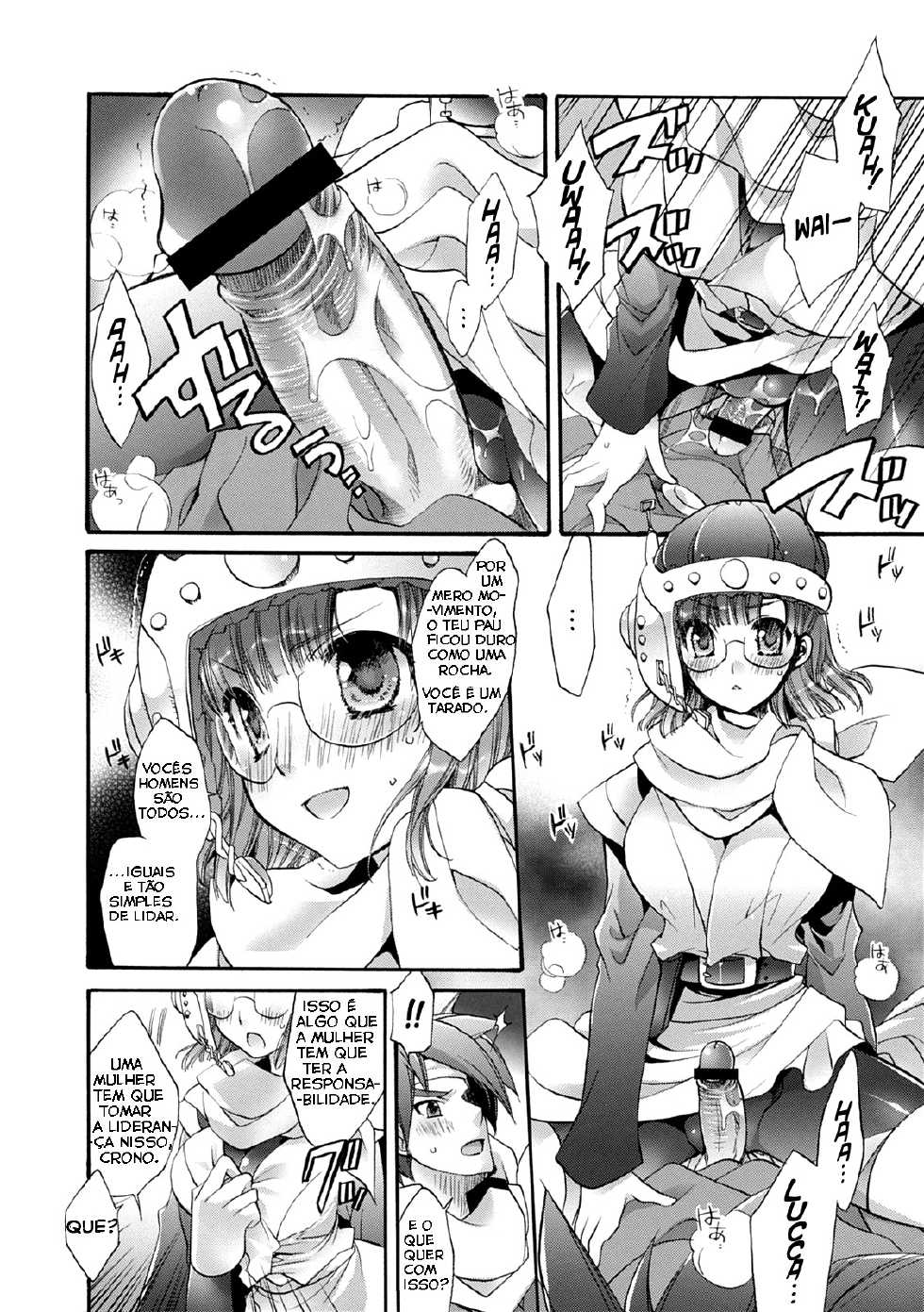 (COMIC1☆3) [Cotojikan (Cotoji)] Lucca no Hikigane | Lucca's Trigger (Chrono Trigger) [Portuguese-BR] - Page 9