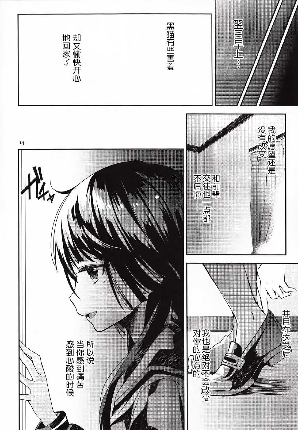 (C84) [Ichigo Pants (Kaguyudu)] Ore ga Kuroneko wo Wasurerareru Wake ga Nai (Ore no Imouto ga Konna ni Kawaii Wake ga Nai) [Chinese] [无毒汉化组] - Page 14