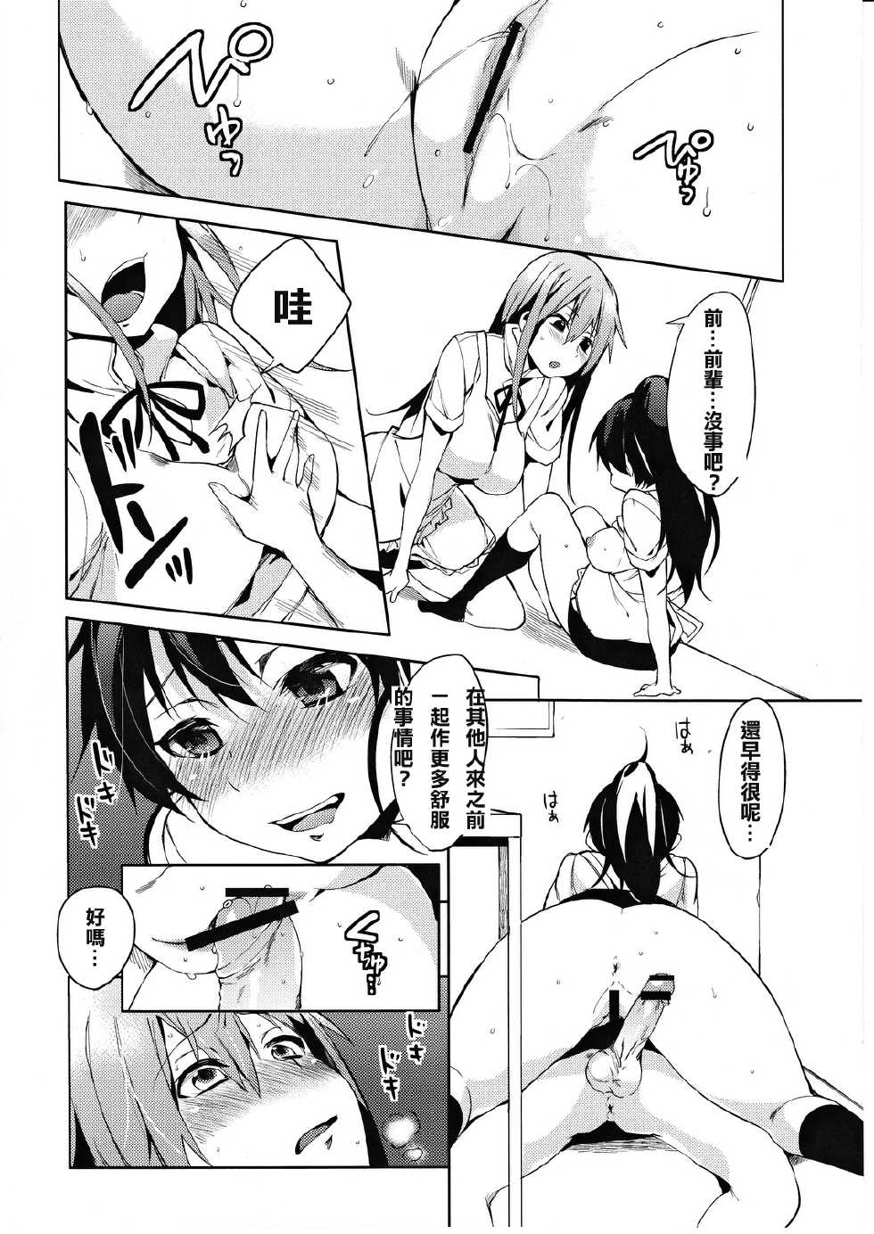 (C81) [Pannacotta (Shono Kotaro)] PanPanPan!! (WORKING!) [Chinese] [莽包漢化組] - Page 13