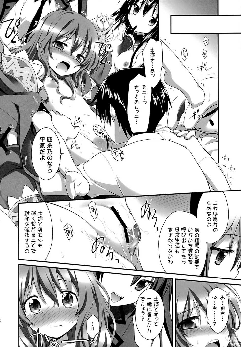 (C84) [Rotary Engine (Kannazuki Motofumi)] HIGHSCHOOL OF THE DATE (Date A Live) - Page 17