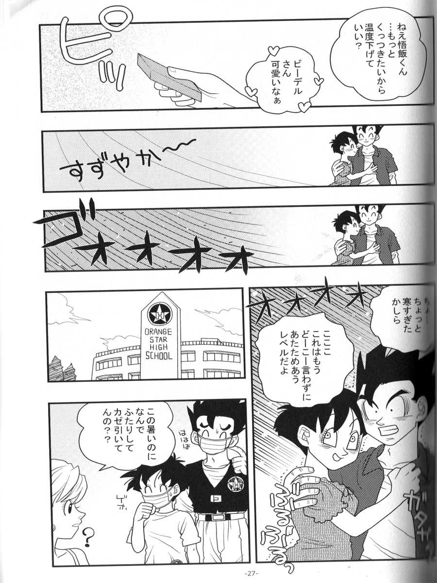 [Kakkokari (aru)] Ai no Bakudan (Dragonball Z) - Page 26