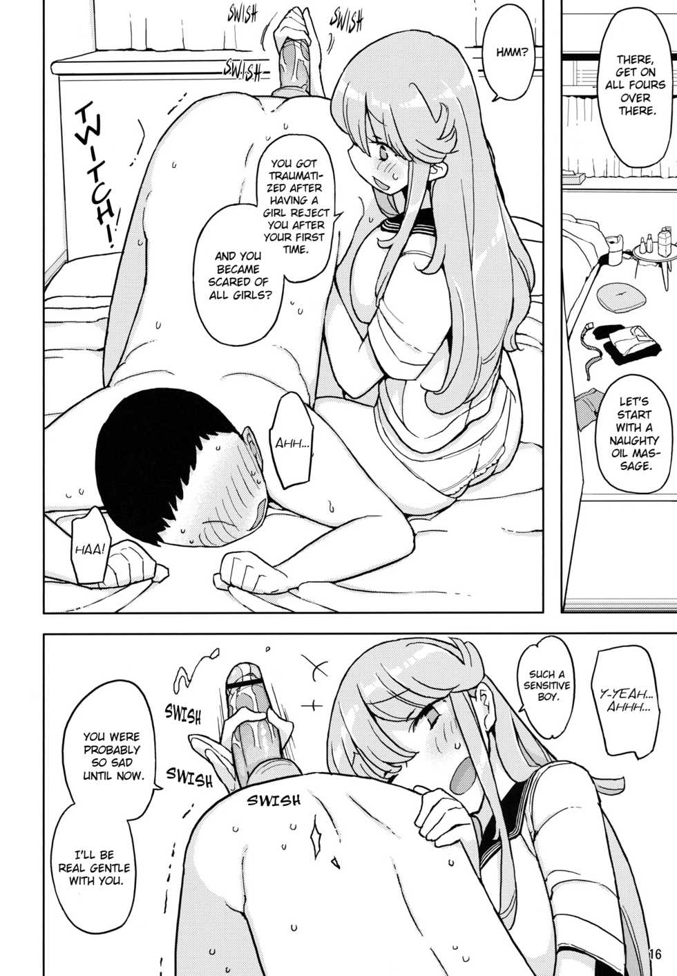 (C84) [Semimogura (Yoshiie)] TS Gakuen Wonderful 2 [English] =RED= - Page 15