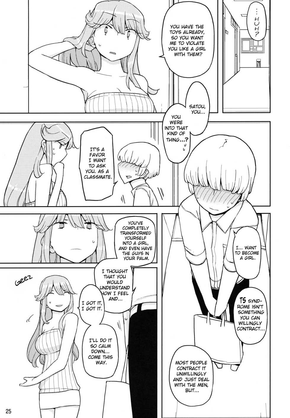 (C84) [Semimogura (Yoshiie)] TS Gakuen Wonderful 2 [English] =RED= - Page 24