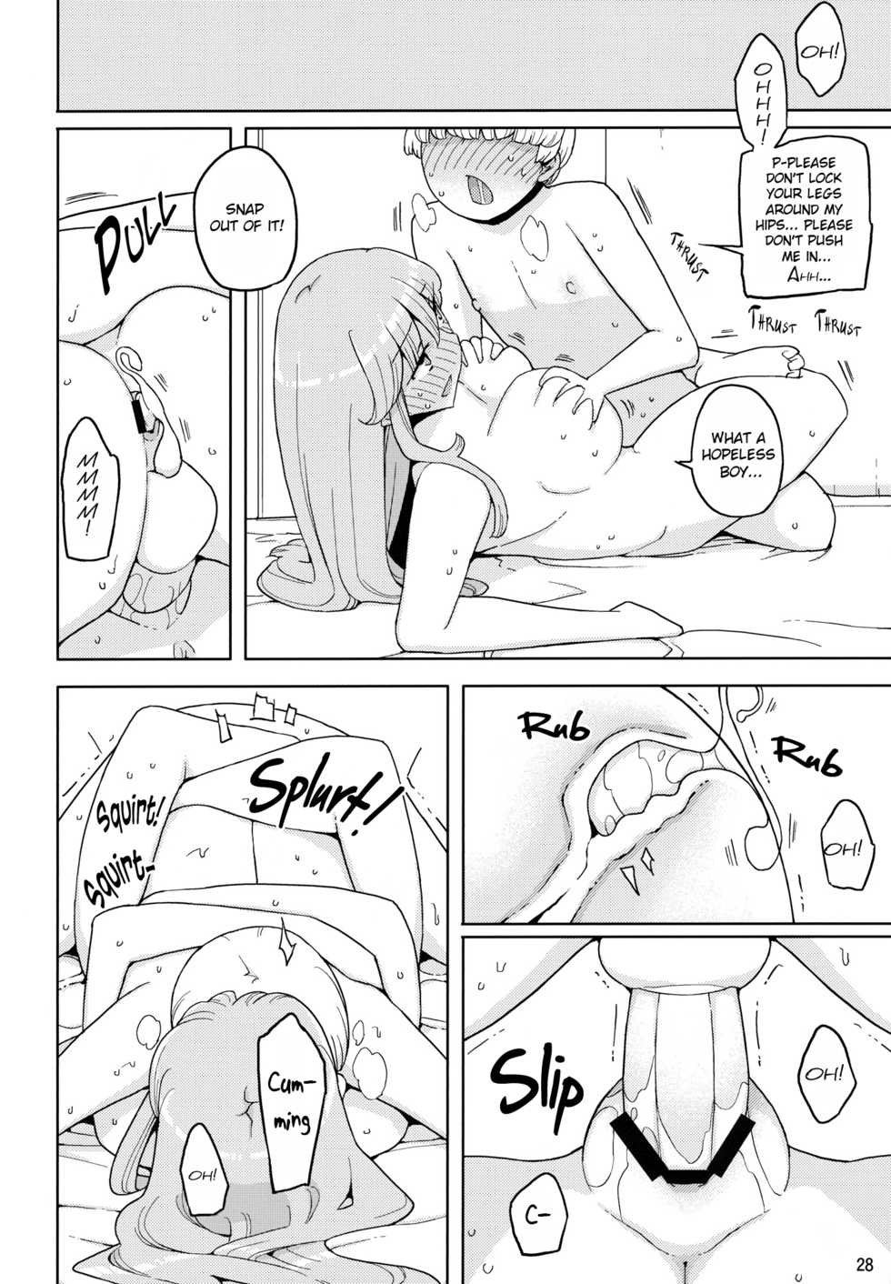 (C84) [Semimogura (Yoshiie)] TS Gakuen Wonderful 2 [English] =RED= - Page 27