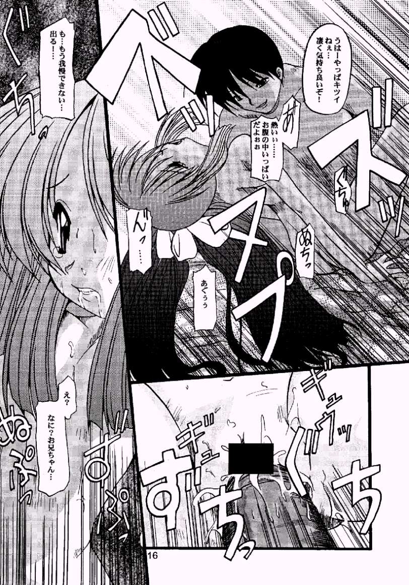 (SUPER10) [Otoko No Roman (Kaneko Rin)] Sakura Ja Iya? (Ukagaka) - Page 15