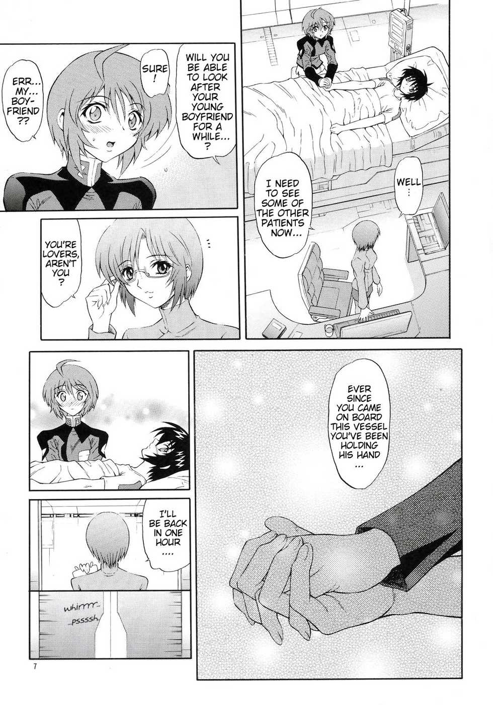 (C70) [GUST (Harukaze Soyogu)] Burning!! 3 (Mobile Suit Gundam SEED DESTINY) [English] [Rhapfan] - Page 6