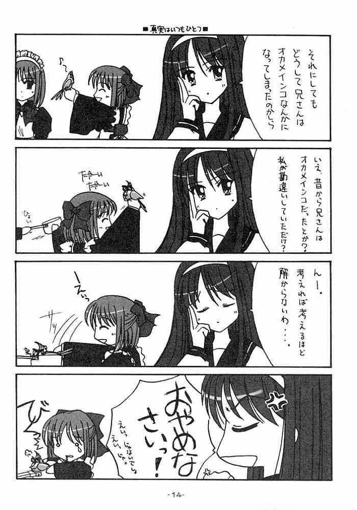 (C61) [BLACK ANGEL (REN)] Rasen (Tsukihime) - Page 13