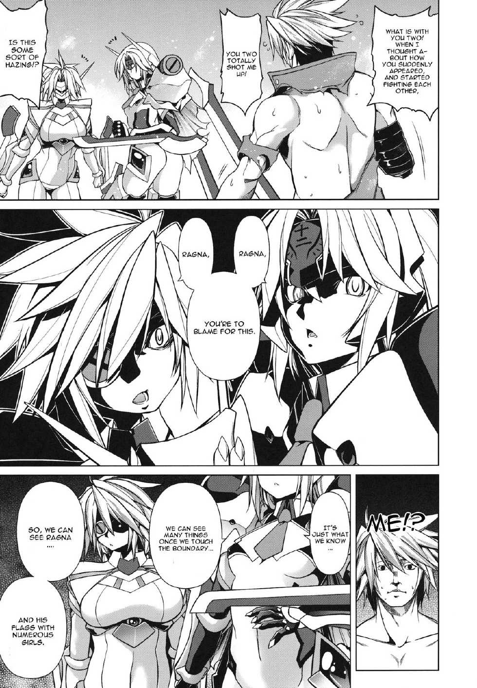 (C84) [STUDIO TIAMAT (TANABE)] Break Blue Double Engine (BLAZBLUE) [English] [CGrascal] - Page 5