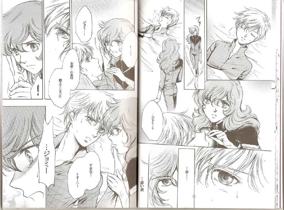 (C73) [green company (Sato Noriko)] Nazca no Ko wa Aoi Hoshi no Yume o Miruka (Toward the Terra) - Page 9