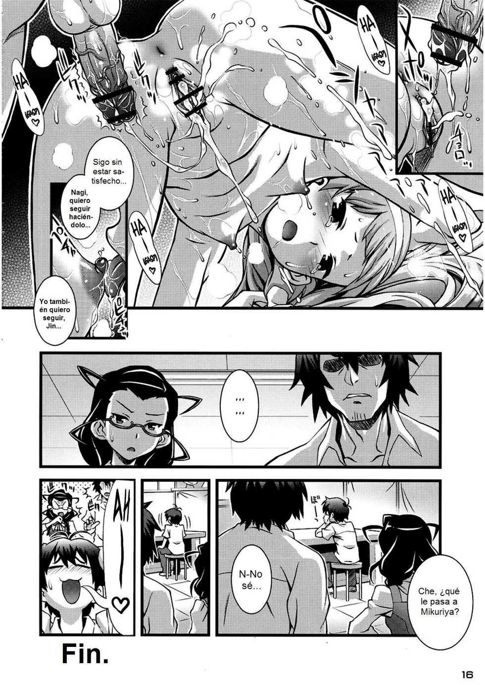 [Steel Mayonnaise (Higuchi Isami)] Steel Mayonnaise 10 (Kannagi) [Spanish] [Biblioteca Hentai] - Page 15
