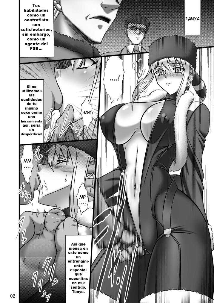 (COMIC1☆4) [BOBCATERS (Hamon Ai)] DTBon -Tanya- (DARKER THAN BLACK) [Spanish] [Devil-Zombie] - Page 2