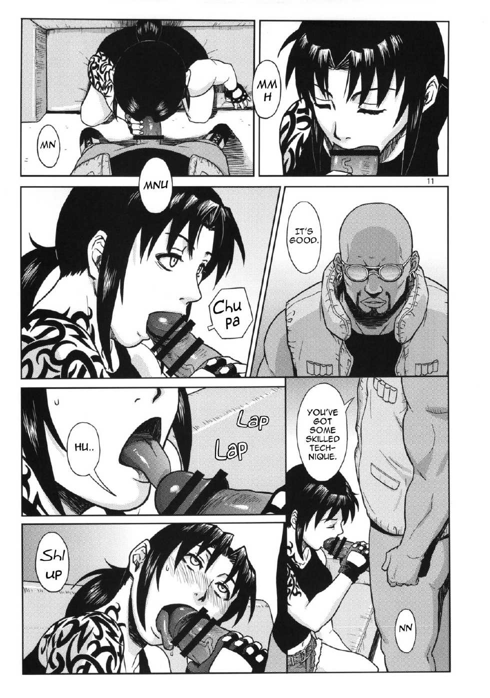 (C84) [AZASUKE WIND (AZASUKE)] SUPER BIG SIZE! (BLACK LAGOON) [English]{Mant} - Page 10