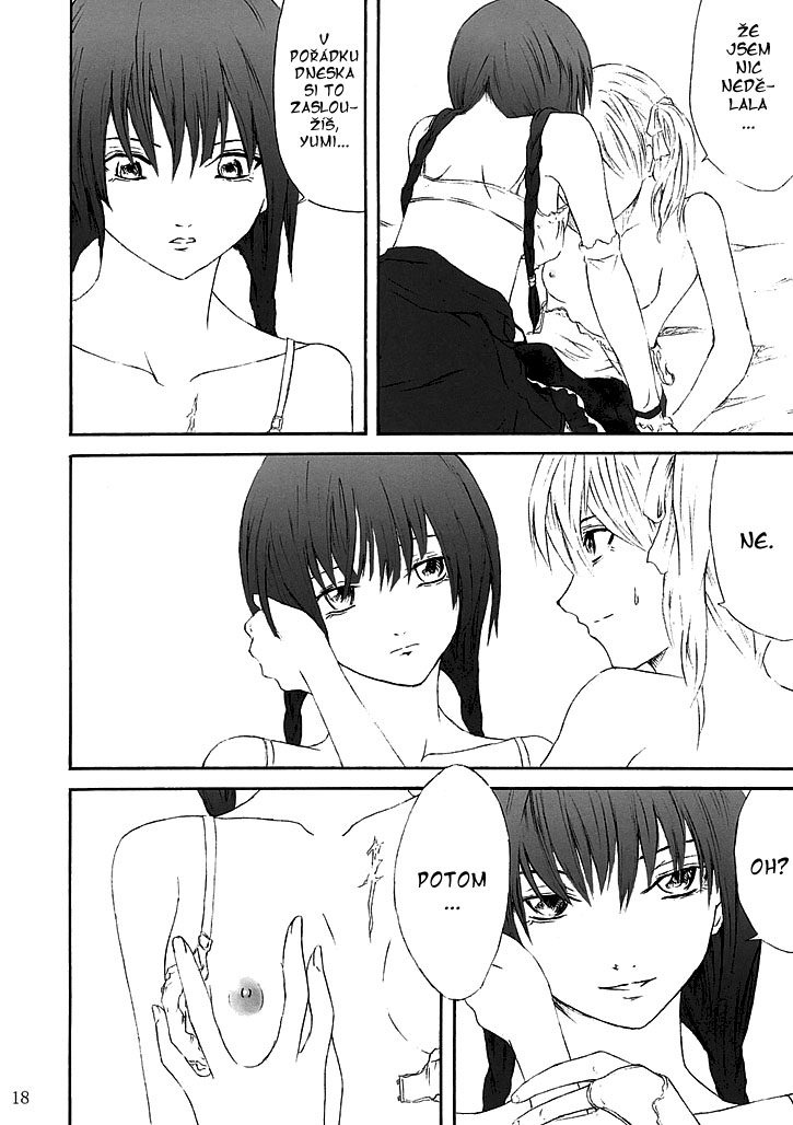 (Kohitsuji-tachi no Haruyasumi) [Raid Slash (Yahiro)] Ange Noir (Maria-sama ga Miteru) [Czech] - Page 18