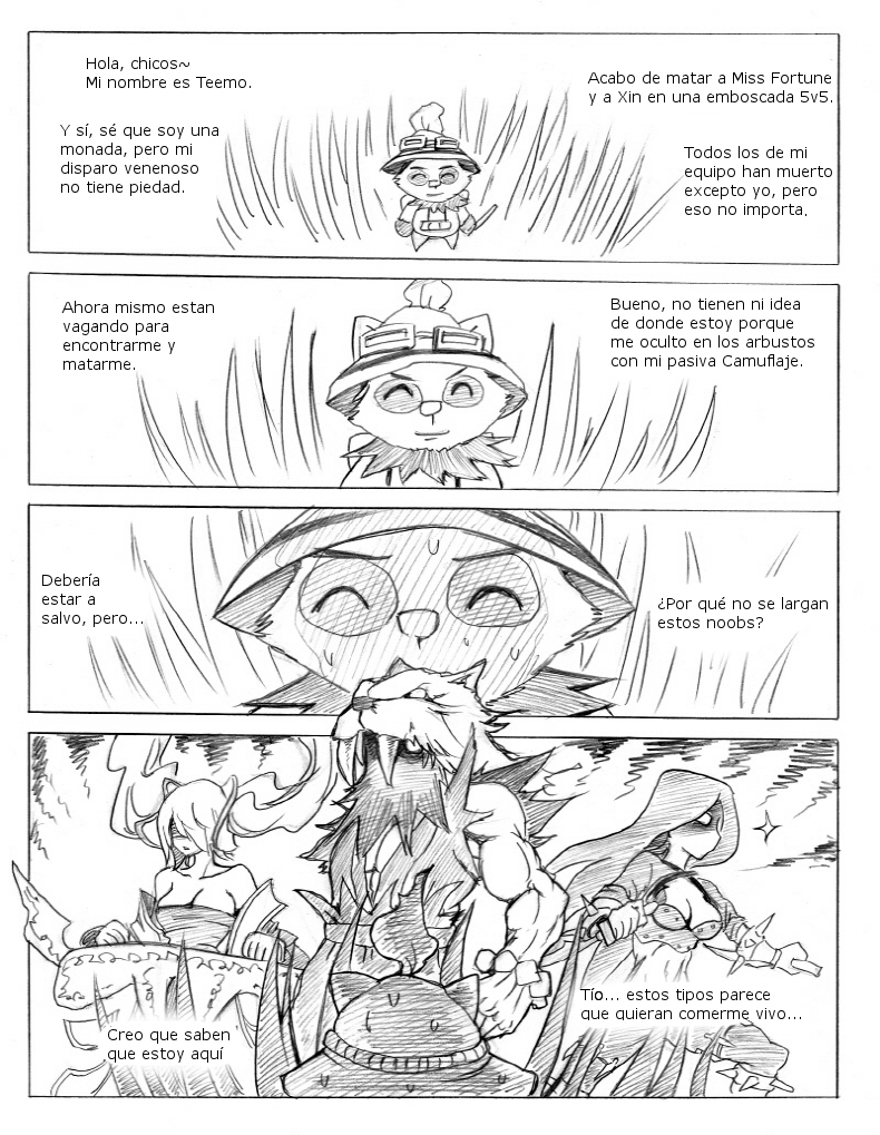 [KimMundo] 리그 오브 티모 | La Liga de Teemo (League of Legends) [Spanish] {RayDenki} - Page 3