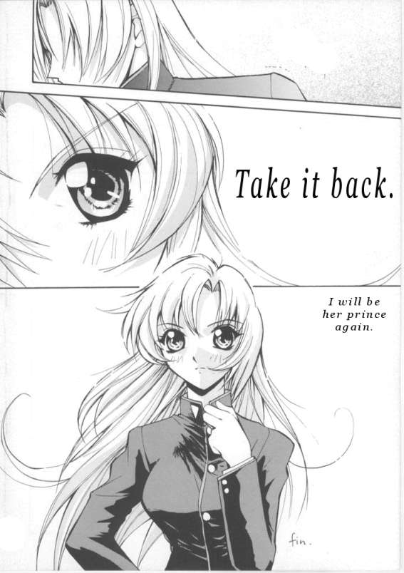 (C52) [Anorak Post (Akiyoshi Yoshiaki)] UTENA NO DRUG Utena Uttenai! (Shoujo Kakumei Utena) [English] - Page 18