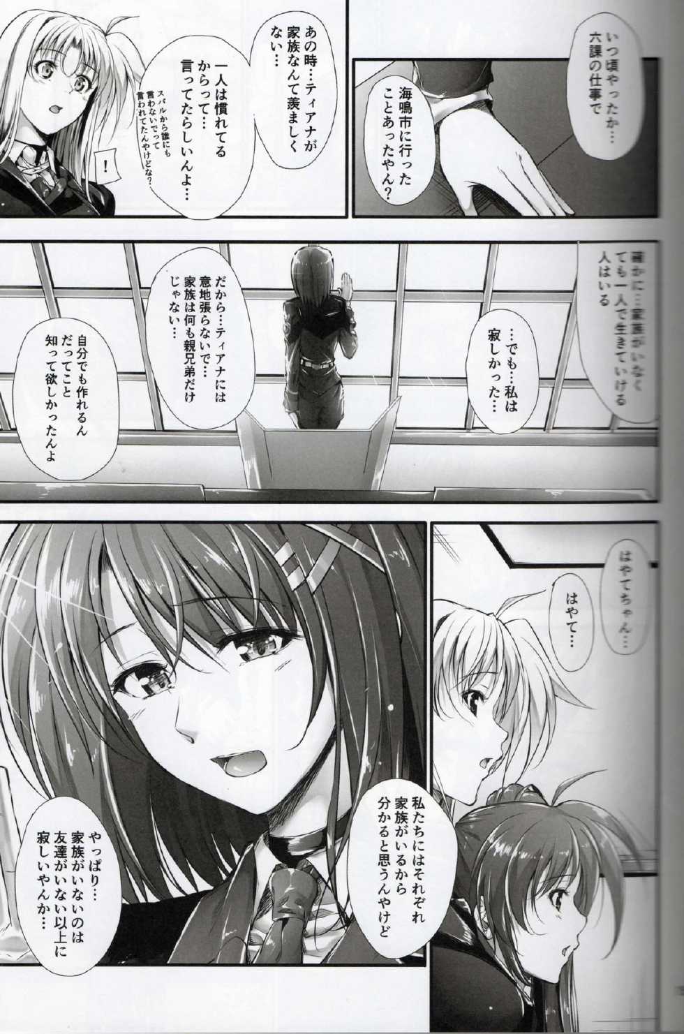 (C84) [IV VA SHIN (Mikuni Mizuki)] Home Sweet Home ~ Fate Hen 5 ~ (Mahou Shoujo Lyrical Nanoha) - Page 10