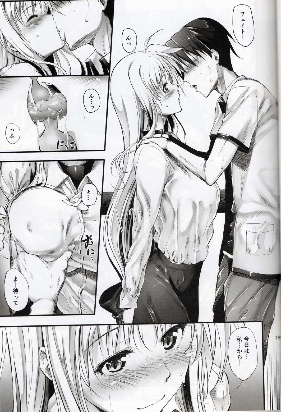 (C84) [IV VA SHIN (Mikuni Mizuki)] Home Sweet Home ~ Fate Hen 5 ~ (Mahou Shoujo Lyrical Nanoha) - Page 14