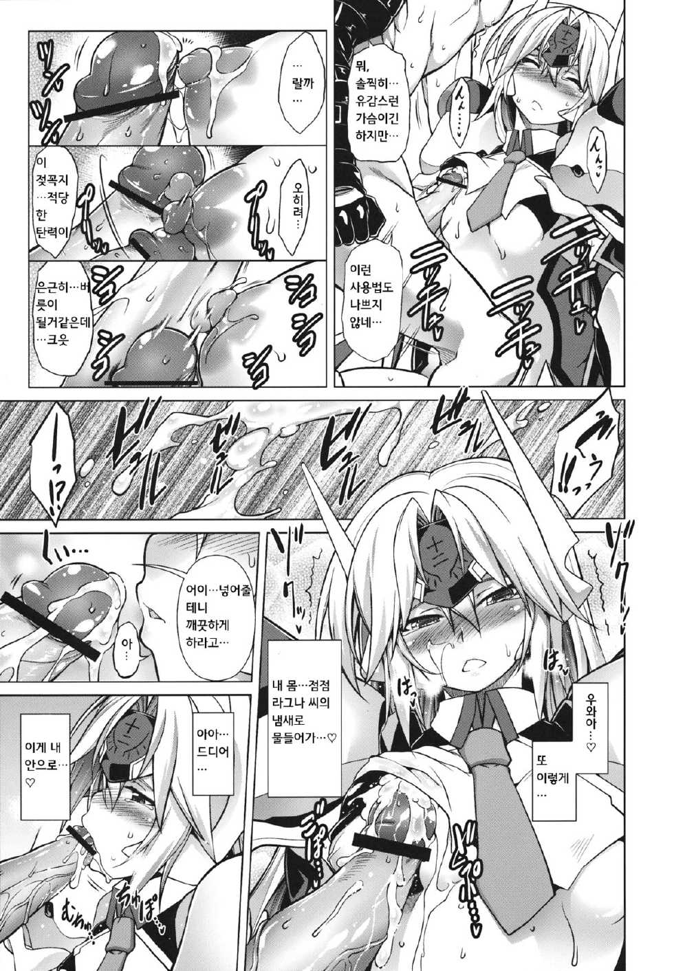 (C84) [STUDIO TIAMAT (TANABE)] BREAK BLUE DOUBLE ENGINE (BLAZBLUE) [Korean] - Page 25