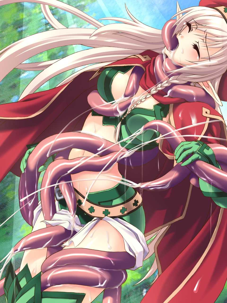 [%PETUAL] Petit Elf Shoujo x Shokushu 2 (Queen's Blade) - Page 3