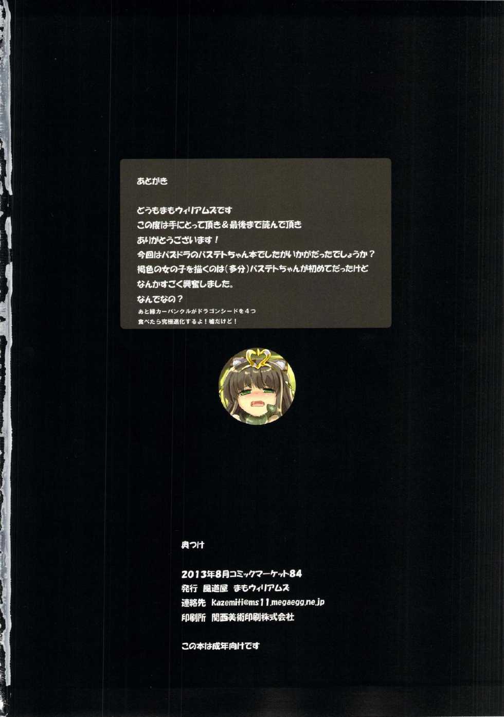 (C84) [Kazemichiya (Mamo Williams)] Neko Mitai ni Naita Kamisama (Puzzle & Dragons) - Page 17