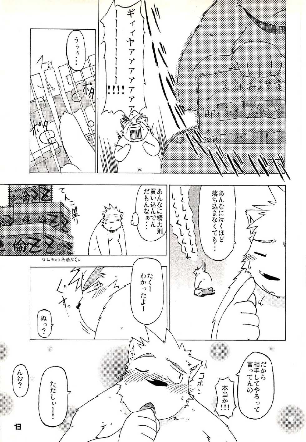 (C71) [Fuwamoko Honpo (Various)] Kuma Bon Ni -BURLY BEARS- - Page 12