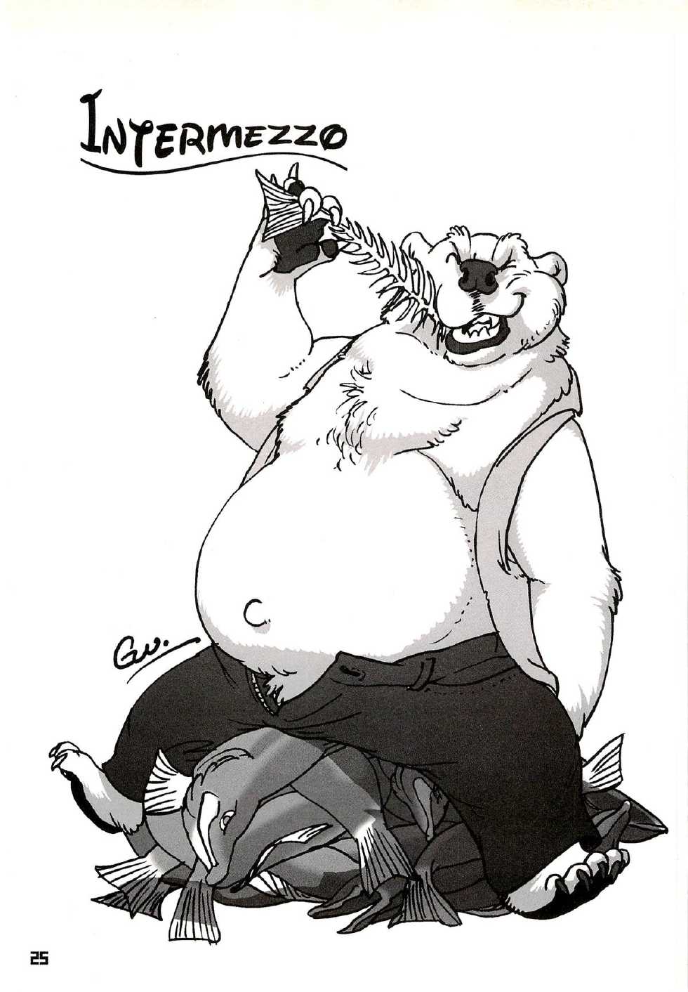 (C71) [Fuwamoko Honpo (Various)] Kuma Bon Ni -BURLY BEARS- - Page 24