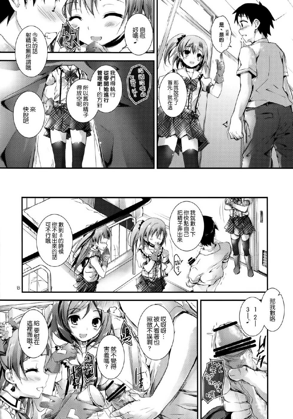 (C84) [Yagisaki Ginza (Yagami Shuuichi)] Love Managinal (Love Live!) [Chinese] [空気系☆漢化] - Page 8