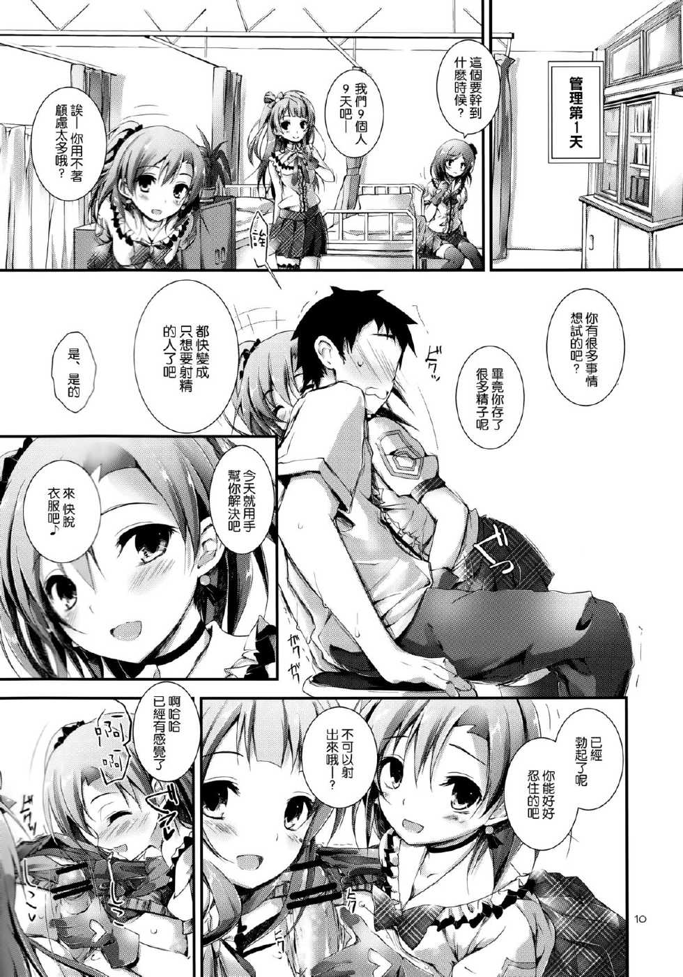 (C84) [Yagisaki Ginza (Yagami Shuuichi)] Love Managinal (Love Live!) [Chinese] [空気系☆漢化] - Page 10