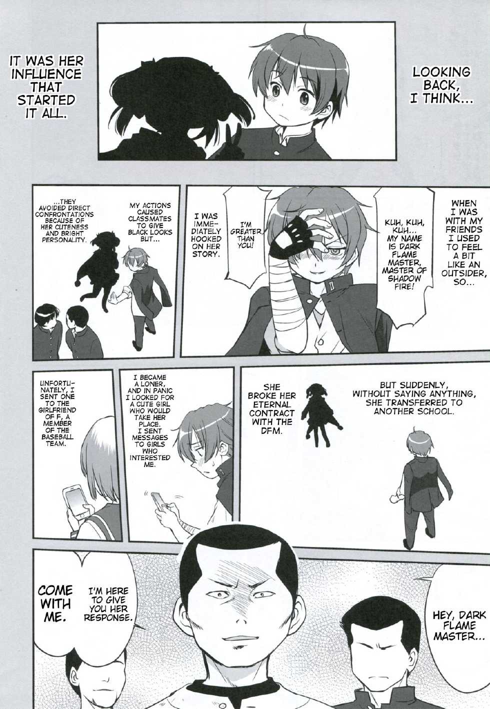 (C83) [Takotsuboya (TK)] La Mancha no Onna | Young Woman of La Mancha (Chuunibyou Demo Koi ga Shitai!) [English] (Trinity Translations) - Page 7