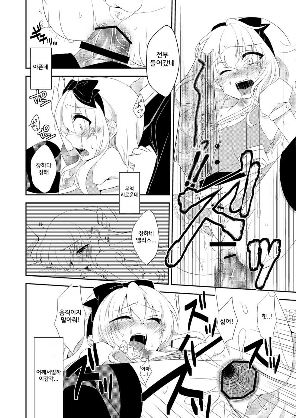 [Meisou Junkie (Neko Maru Rentarou)] ××× no kuni no Alice | xxx 나라의 엘리스 (Alice in Wonderland) [Korean] [시즈2] [Digital] - Page 11