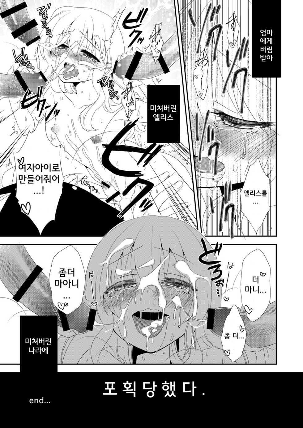[Meisou Junkie (Neko Maru Rentarou)] ××× no kuni no Alice | xxx 나라의 엘리스 (Alice in Wonderland) [Korean] [시즈2] [Digital] - Page 26