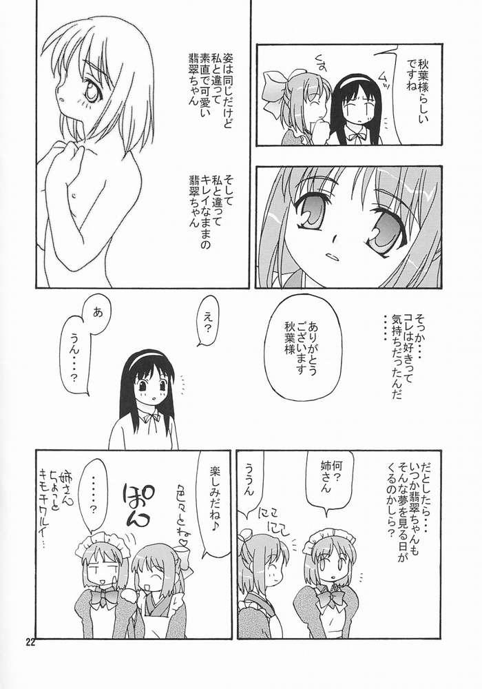 [Nagasaki Inter (Sou Akiko)] Hisukohabon (Tsukihime) - Page 20