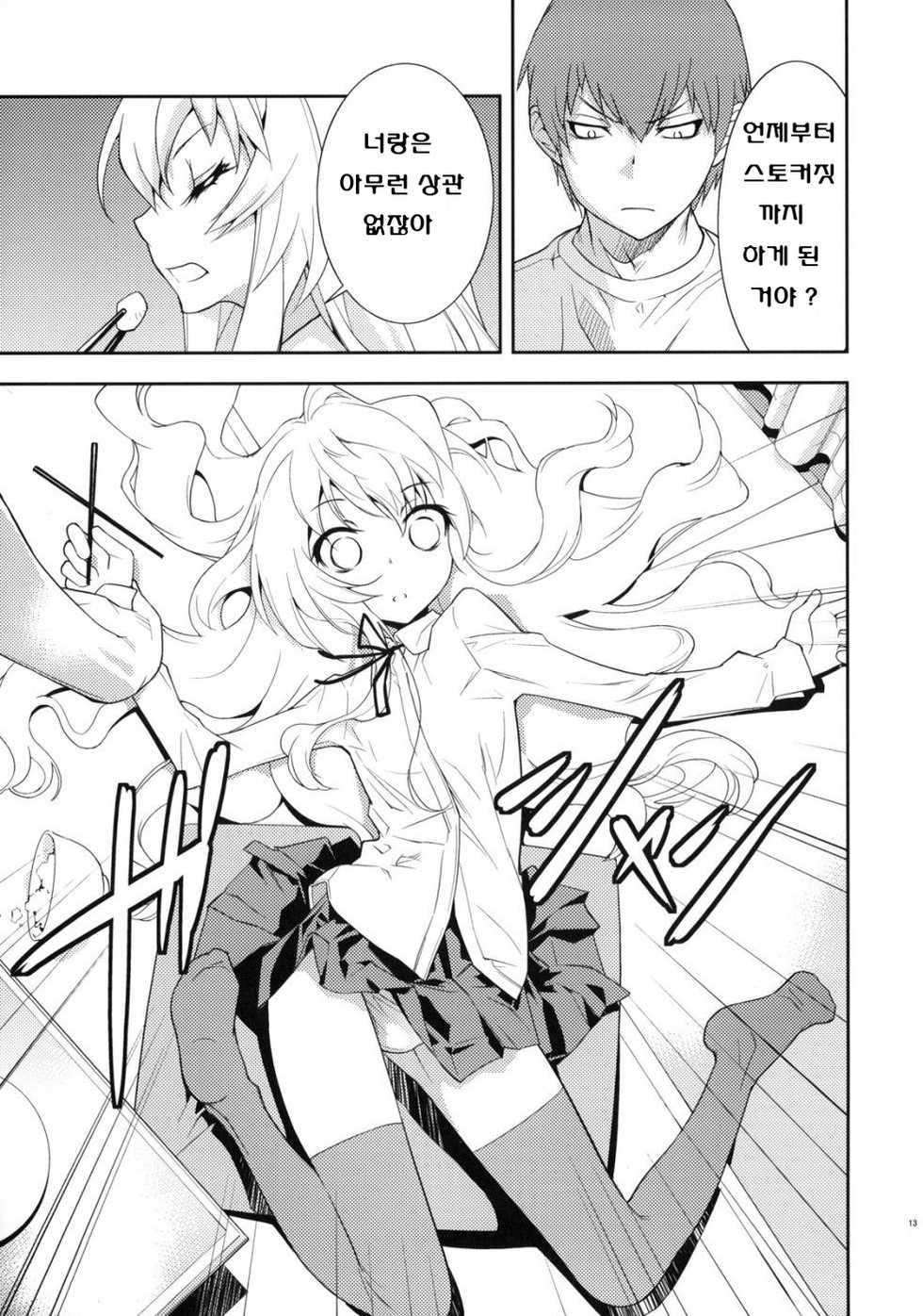 (C75) [Hapoi-dokoro (Okazaki Takeshi)] One Day -Aruhi- (Toradora!) [Korean] - Page 14