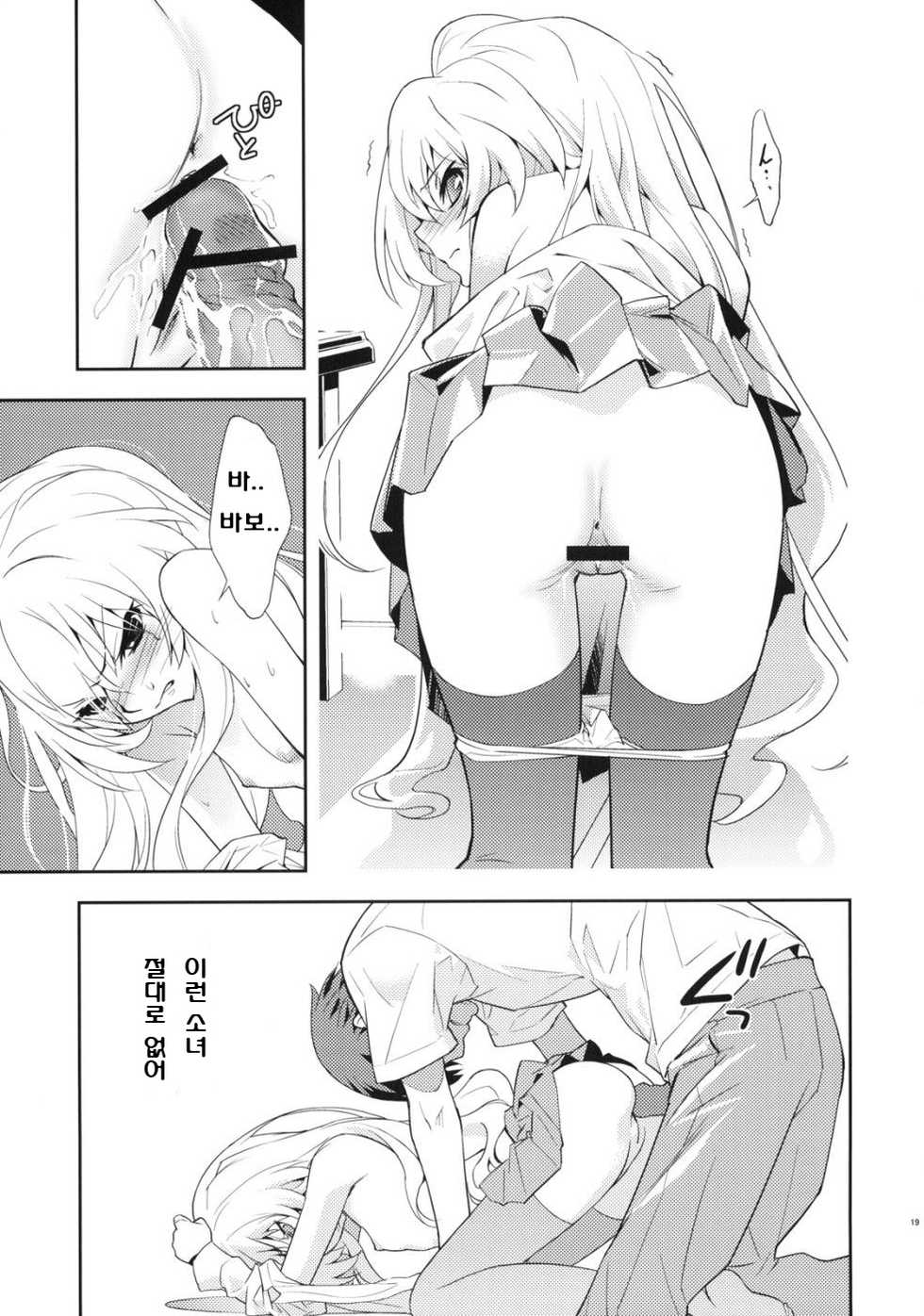 (C75) [Hapoi-dokoro (Okazaki Takeshi)] One Day -Aruhi- (Toradora!) [Korean] - Page 20