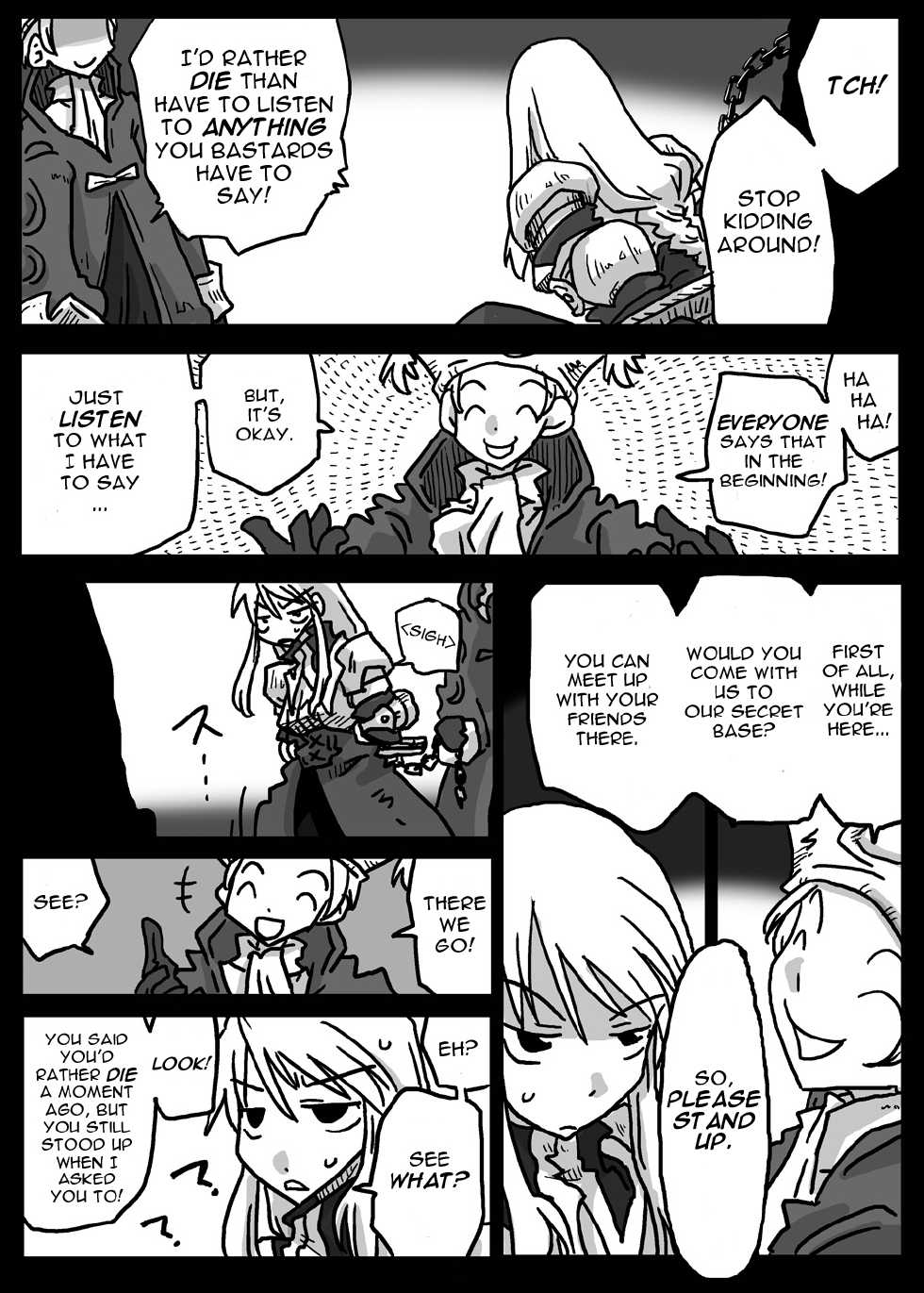 [Amahara Teikoku (Amahara)] Saimin Kishi | Hypnotised Knight (Final Fantasy Tactics) [English] - Page 4