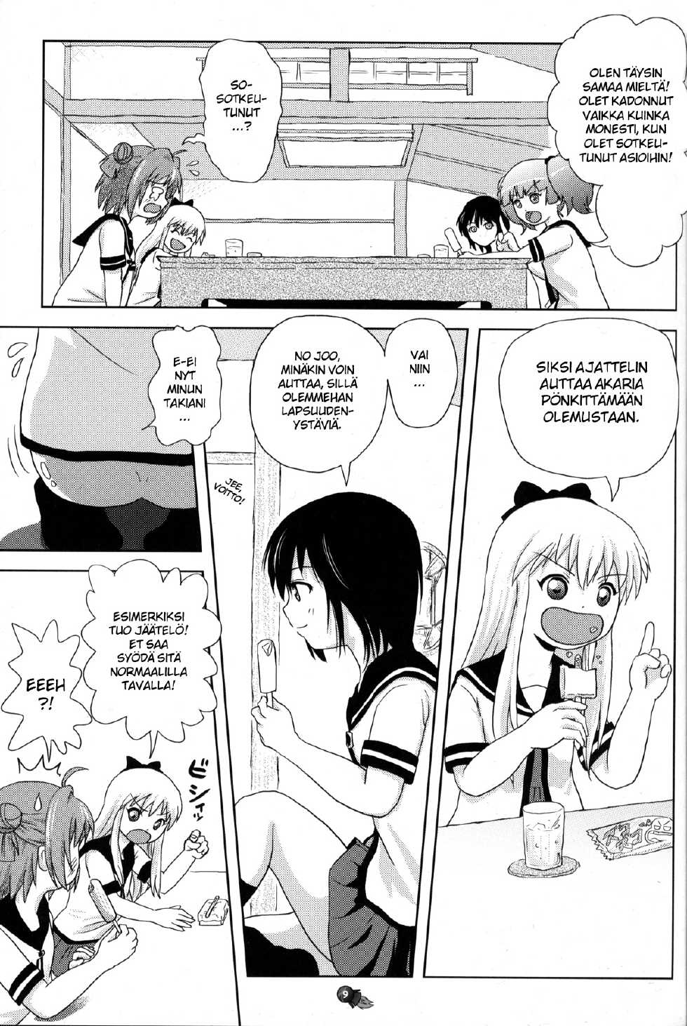 (C82) [Chimee House (Takapi)] Akari Ijiri 2 (Yuru Yuri) [Finnish] - Page 8