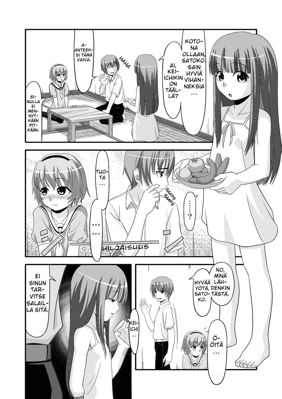 [Santohei Division (Satou Santouhei)] Satoko Zuke | Satoko-mauste (Higurashi no naku koro ni) [Finnish] [Digital] - Page 21