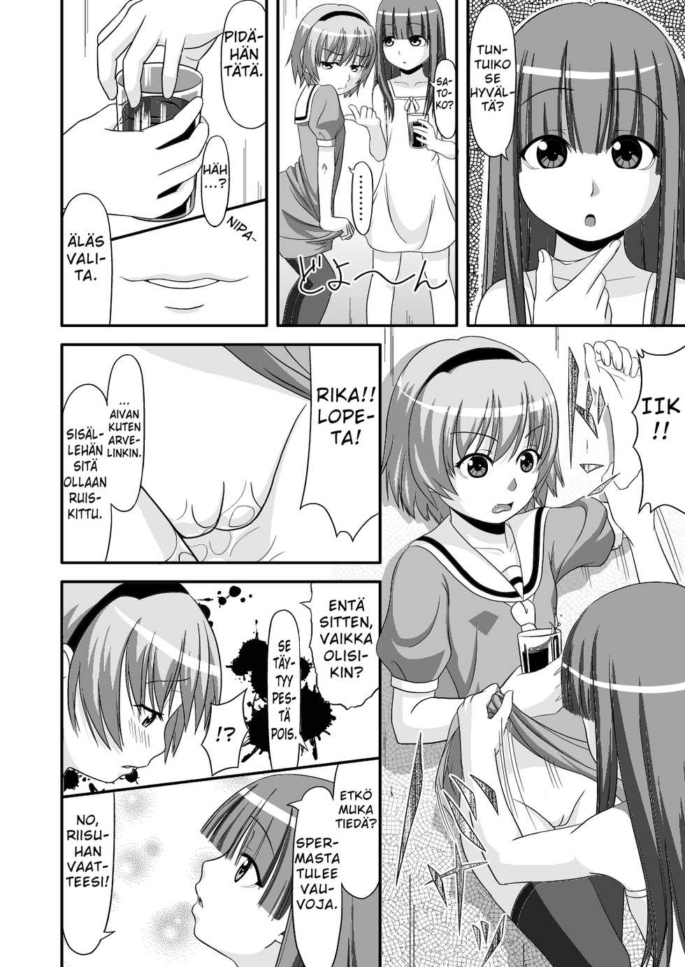 [Santohei Division (Satou Santouhei)] Satoko Zuke | Satoko-mauste (Higurashi no naku koro ni) [Finnish] [Digital] - Page 23
