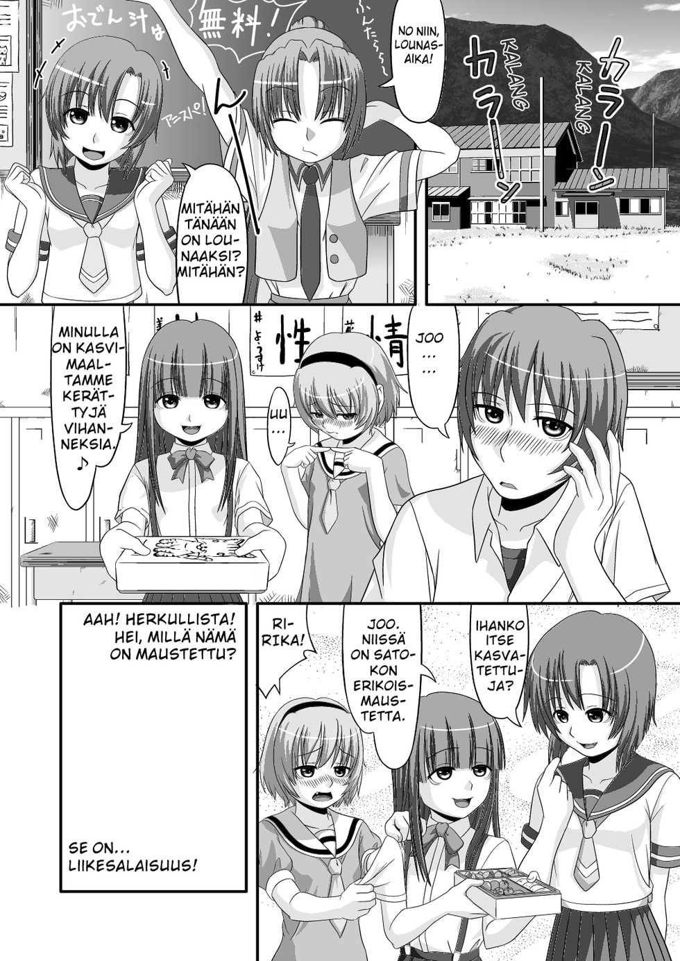 [Santohei Division (Satou Santouhei)] Satoko Zuke | Satoko-mauste (Higurashi no naku koro ni) [Finnish] [Digital] - Page 31