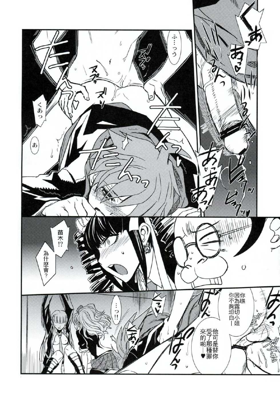 (C84) [TEX-MEX (Red Bear)] Romper Room (Danganronpa) [Chinese] [名字毫無亮點個人漢化] - Page 15