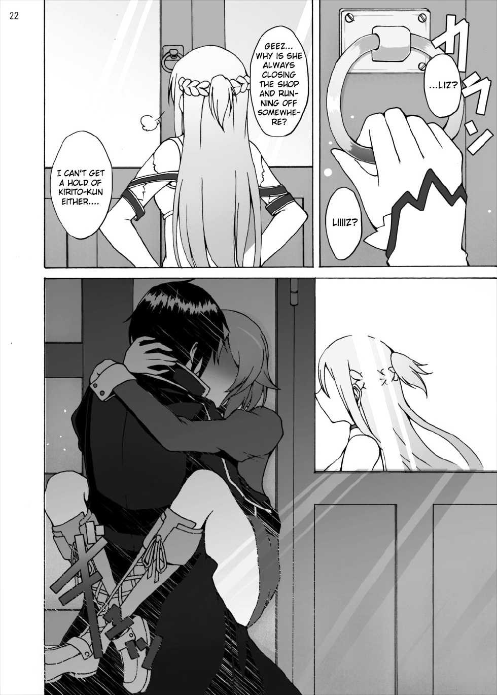 [Studio Nunchaku (Akihira)] Lisbeth no Ketsui... Kiken na Kusuri o Tsukatte demo Asuna kara Kirito o Ubatte Miseru... | Lisbeth's Decision..To Steal Kirito From Asuna Even if She Has to Use a Dangerous Drug (Sword Art Online) [English] [Krymsun] [Digital] - Page 22